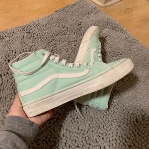 Mint Hightop Vans